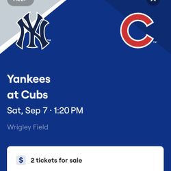 Cubs Vs Yankees Sept 7