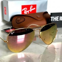 Rayban aviator sunglasses new