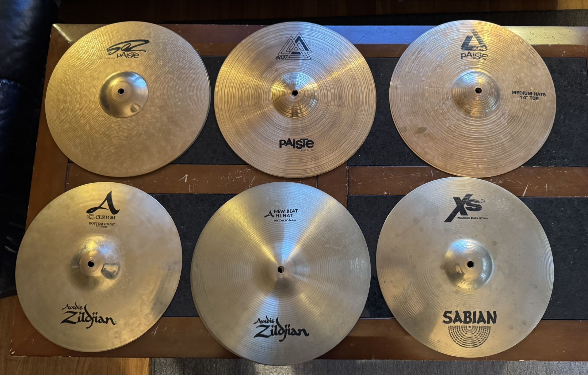See Price List:  Hi Hat Cymbals Sets