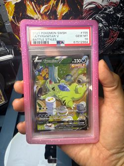 Tyranitar V PSA 10 Battle Styles