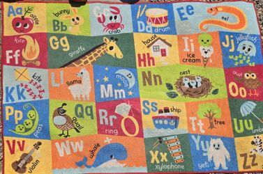 Alphabet Rug