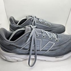New Balance Fresh Foam X 1080v13 Shoes Men's 12.5 2E Grey Road Running Sneakers