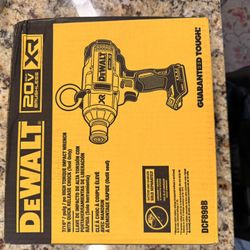 DEWALT 20V MAX XR Cordless Brushless 7/16 in. High Torque Impact Wrench with Quick Release Chuck (Tool Only) 