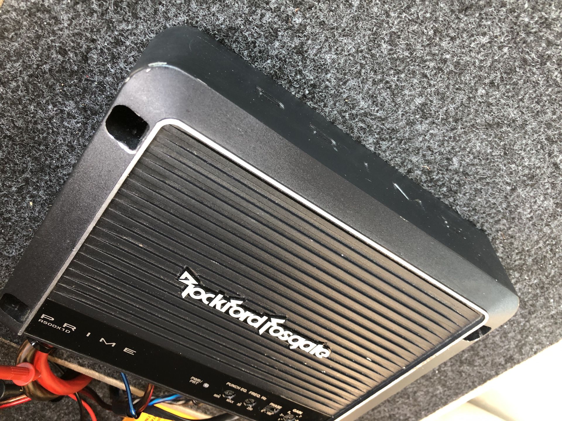 500.1 Rockford fosgate amplifier