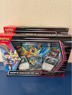 Pokémon  Hop’s Zacian EX Box