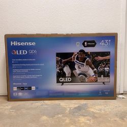 43QD65QFC 43” Hisense smart 4k Qled tv