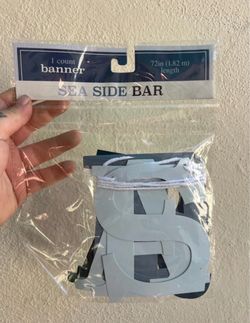 Sea side bar banner