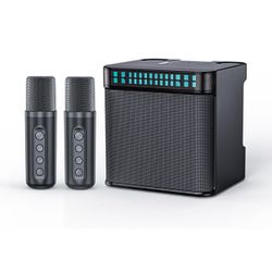 Brand: Generic Speaker with Microphone Wireless Microphone and Speaker Set Wireless Speaker with Microphone Mini Karaoke Machine Karaoke Machine Handh