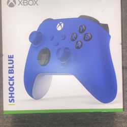 Shock Blue Xbox Controller