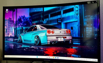 !! Samsung 144hz 1080p 24 Inch Curve 1800R like New
