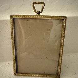 Antique Brass Picture Frame