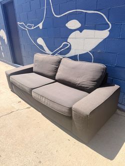 IKEA grey sofa