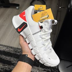 Nike Free Metcon 5 ‘White Bright Crimson’ Men / Women Sizes Sneakers / Shoes