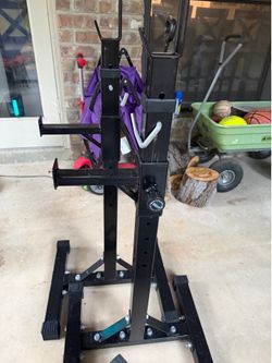 Bench press stands