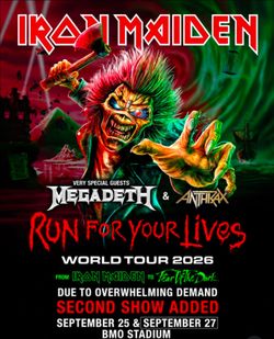 Iron maiden Pit tickets