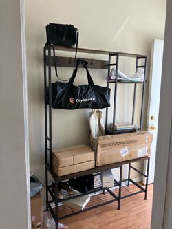 Hall Tree - Rack for shoes, coats, purses etc