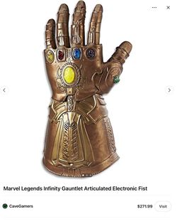 Marvel Legends Infinity Gauntlet Articulated Electronic Fist - Thanos