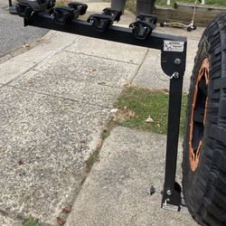 Up To 4 Bike Rack With Hitch, Solid And Very Stong