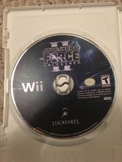 Star Wars: The Force Unleashed (Nintendo Wii, 2010) video game disc