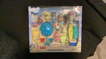 Bluey Beach Multipack Figure Set