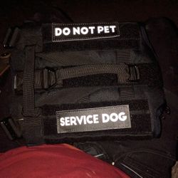 Tactical Service Dog Vest/Harness