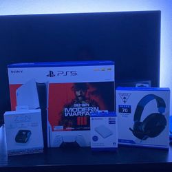 PS5 w/ Gaming Accessories 