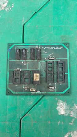 Midway Ms Pac-man aux Arcade video game PC board Pac-Man PCB video game