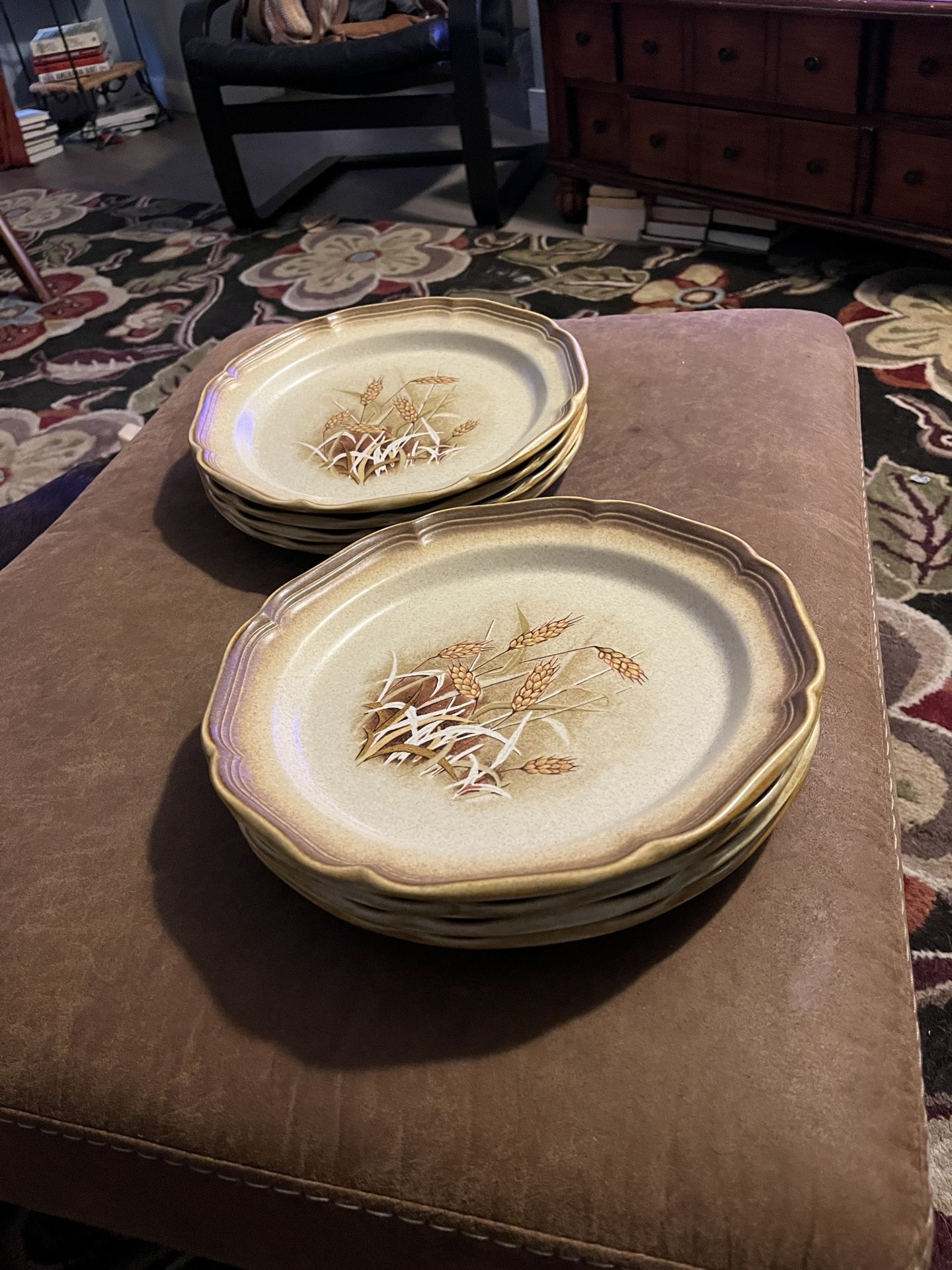 Vintage Mikasa Whole Wheat Granola Dinner Pl