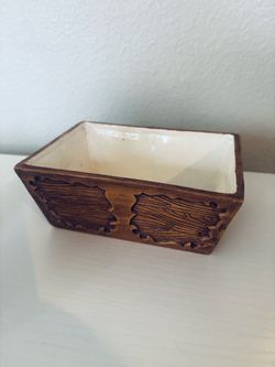 Wood/Ceramic Tray