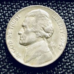 1942 P Silver War Nickel