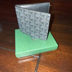 Goyard  Black Wallet 