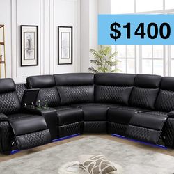 BRAND NEW -Free Delivery. Power reclining Sectional, Sofa , Couch