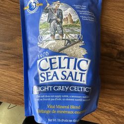 Light Grey Celtic Sea Salt 1 Lb 