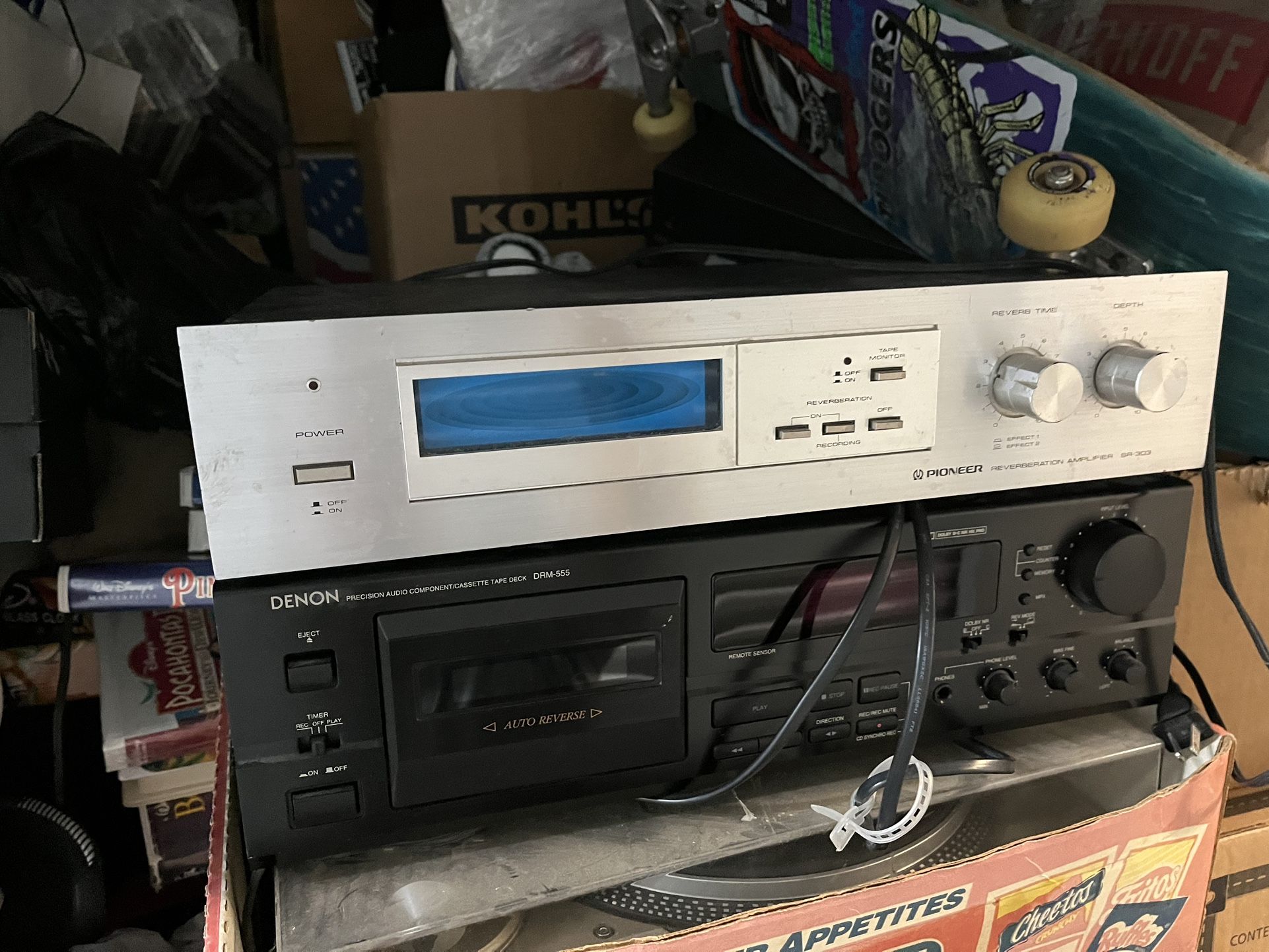 Pioneer & cassettes Player