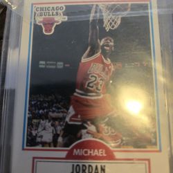 Michael Jordan Card Fleer 90 Excellent Condition And Others 