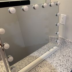 15 led bulbs vanity mirror touch control
