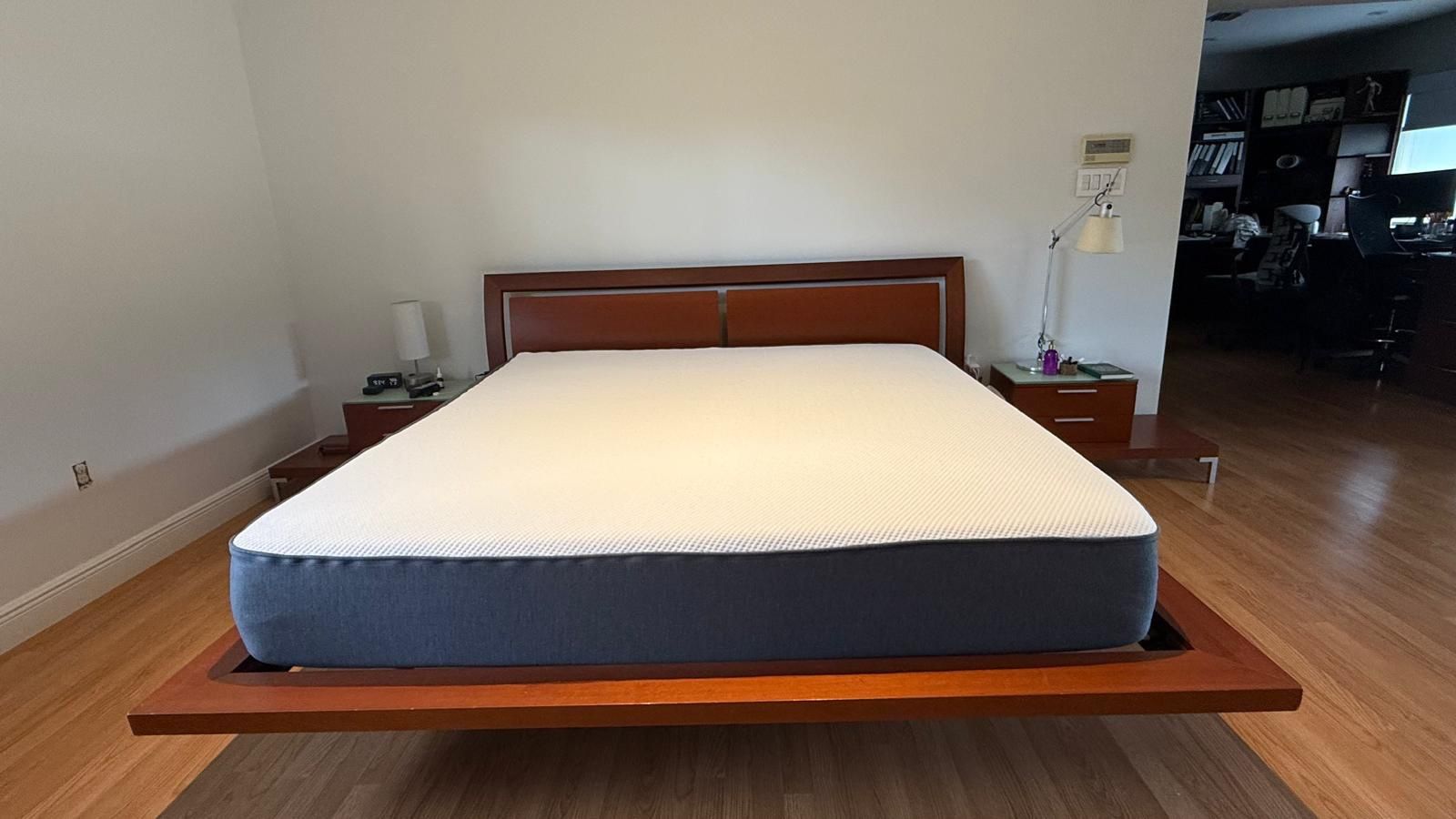 King Size Bed And Mattress Very Good Condition