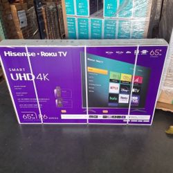 65 “ Hisense Smart 4K LED HDR TV