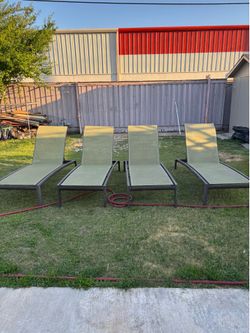 Pool benches