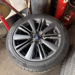 OEM Subaru Wrx 2018 Tires