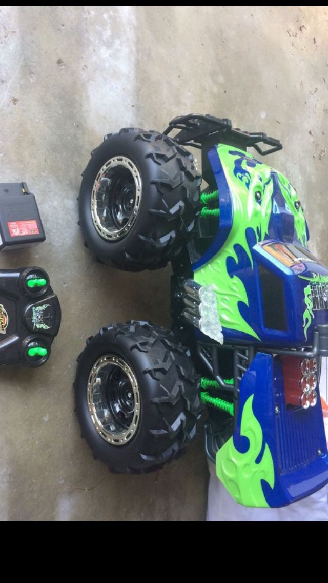 Remote control RC fast lane storm crusher monster truck
