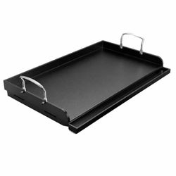 Griddle for Gas Grill Flat Top Grill Griddles Plate 25 x 16 Inch Cast Iron Retail $76.00