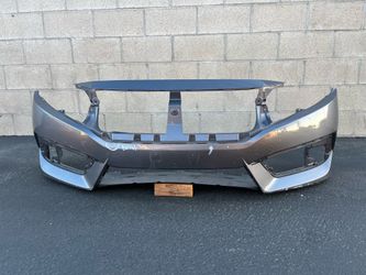 2016-2018 Honda Civic Front Bumper Cover Oem