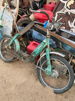 Vintage Italian Ciao Vespa scooter frame