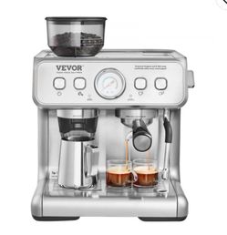 Espresso Machine with Grinder