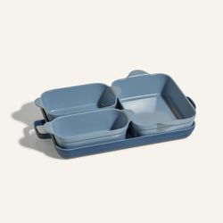 Our Place Bakeware Set 5pcs in a set.
Five easy pieces that will change the way you cook in your ove