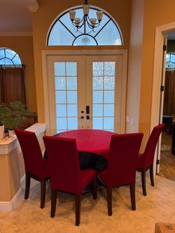 Dinning Table and Four Chairs Ready to Go