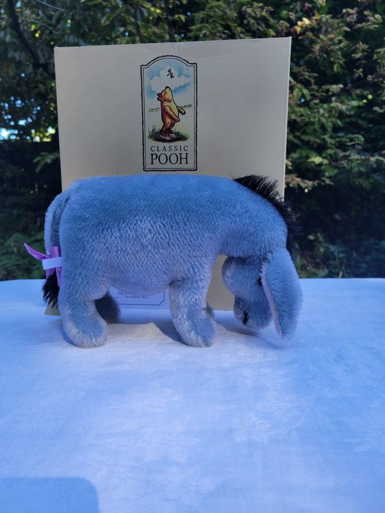 Steiff Eeyore Winnie The Pooh Mohair 2001