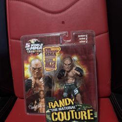 UFC Action Figure Randy Couture Green Shorts RARE