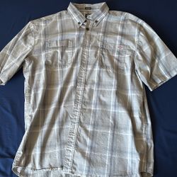 Men’s Dickies Plaid Shirt Large
